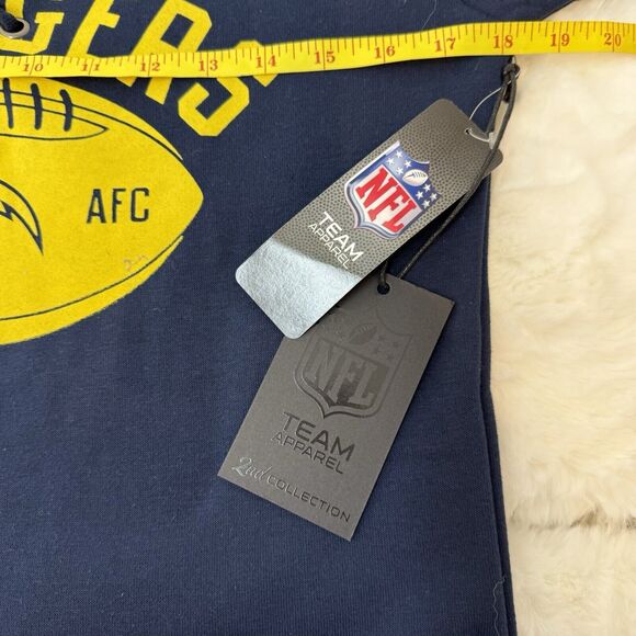 Ultra Game NFL Women Los Angeles Charger Long Sleeve Fleece Sweatshirt Small NEW - Picture 9 of 15